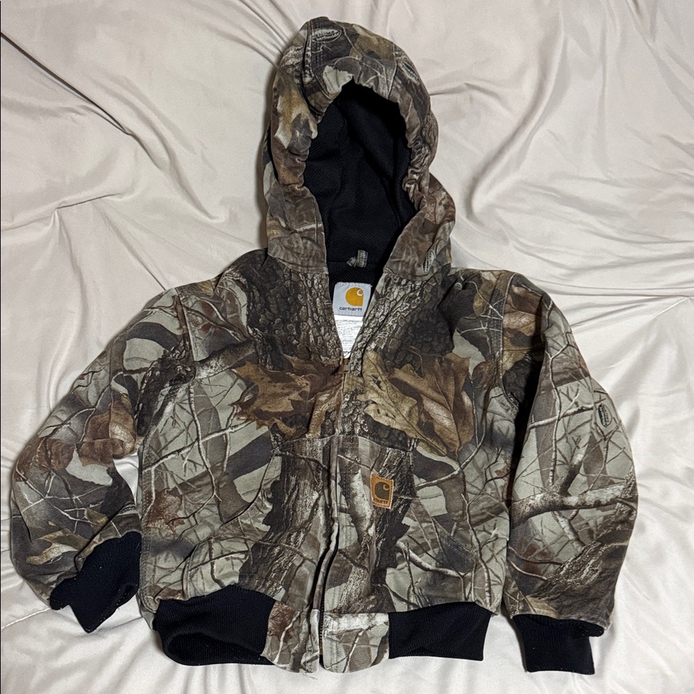 Carhartt Kids Woodland Camo Hoodie